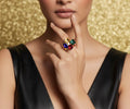 Multi colour ring