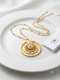 The Regal Bloom Pearl Pendant Necklace