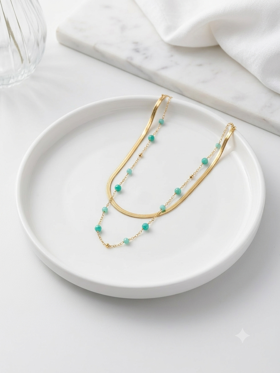 Turquoise Luxe Layered Necklace