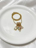 The Celestial Trio Charm Necklace