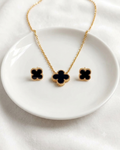Black clover pendant set