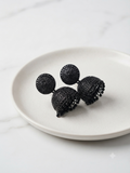 The royal black jhumkas