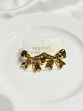 High-Shine Bow Earrings